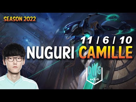 DK Nuguri CAMILLE vs FIORA Top - KR Ranked