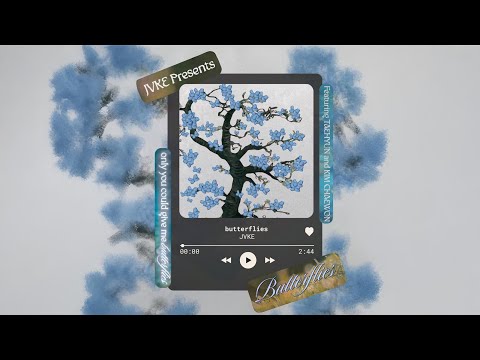 JVKE (feat. TAEHYUN of TXT, KIM CHAEWON of LE SSERAFIM) &ndash; butterflies (lyric video)