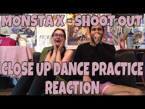 MONSTA X (몬스타엑스) - SHOOT OUT Eye Contact Dance Practice Reaction