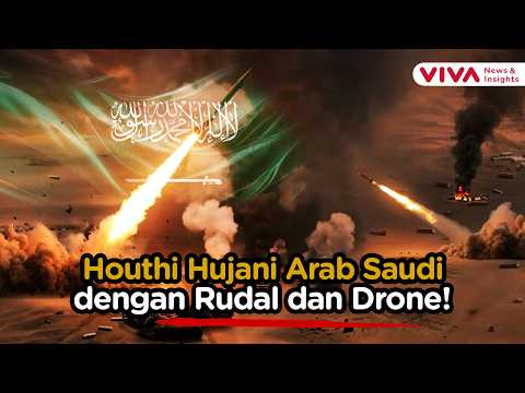 Houthi Gempur Arab Saudi, 73 Orang Terluka!