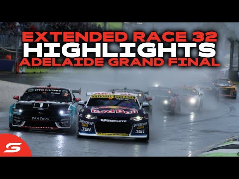 Race 32 Extended Highlights - bp Adelaide Grand Final | 2025 Supercars Championship