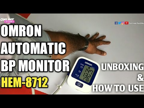 Omron Blood Pressure Monitor 8712
