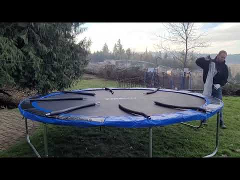calmmax trampoline installation reviews. You deserve a better trampoline！