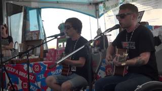 WE ARE THE OCEAN  " WHAT IT FEELS LIKE "  FULL HD ACOUSTIC ST. LOUIS WARPED TOUR 2012