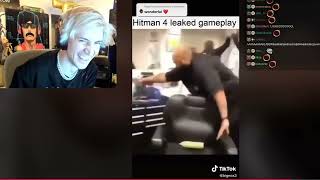 xQc Reacts to Leaked Hitman 4 Gameplay...