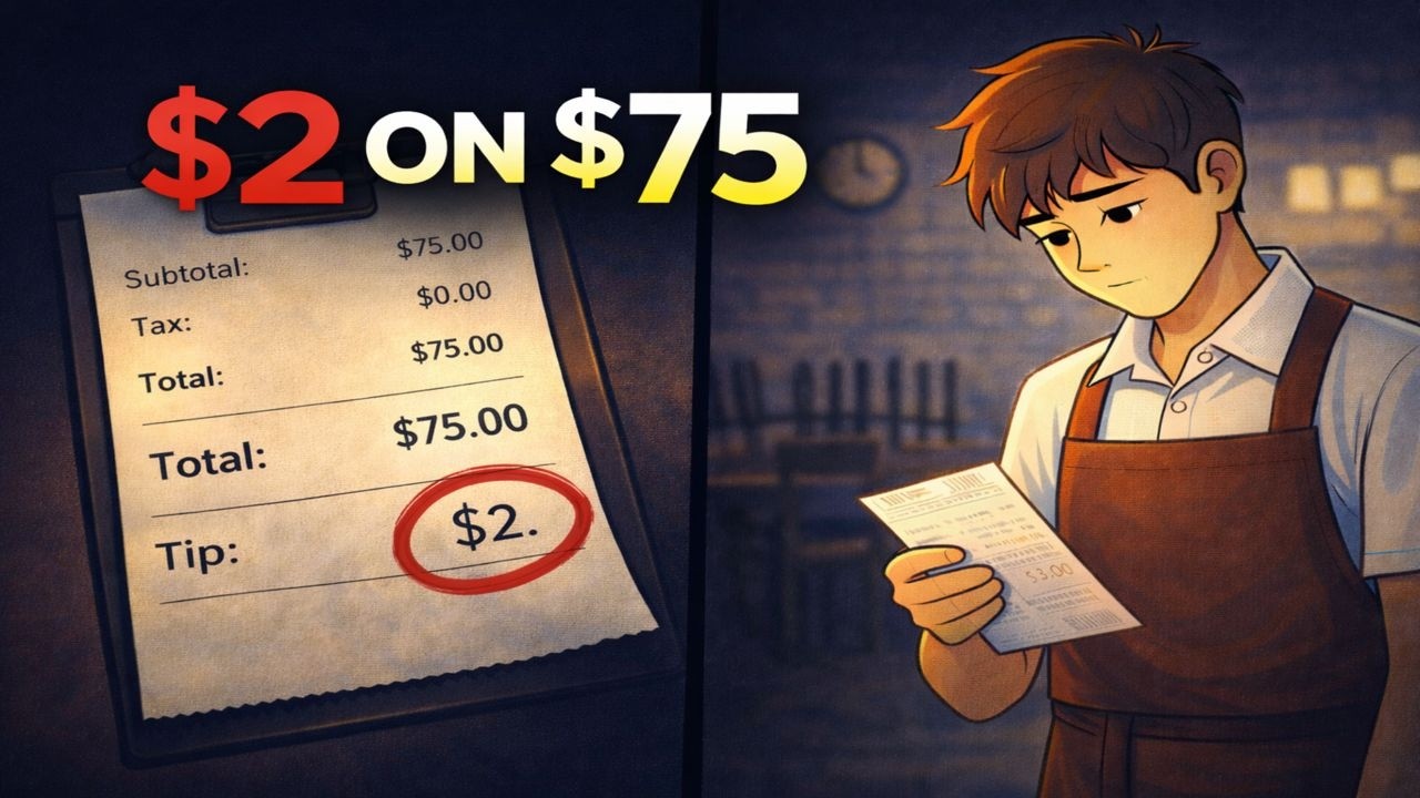 The $2 Tip on a $75 Check — Why It Stays With You (Tipping, From the Floor – Part 7)