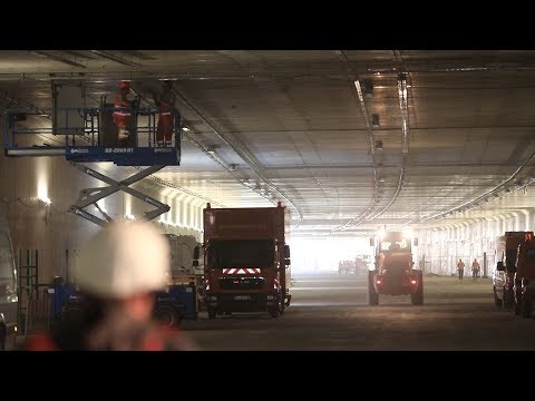 Bald kein Stau mehr – A7-Tunnel in Stellingen so gut wie fertig