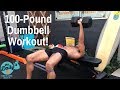 Heavy 100-Pound Dumbbell Workout | BJ Gaddour Men's Health Dumbbells Workout
