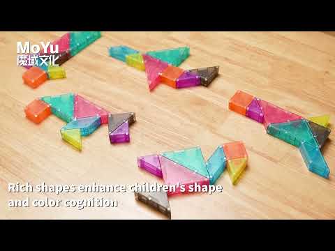 MoYu 3DMagnetic Tangram Puzzle!Create all things intelligently and play with whimsical ideas! - YouTube
