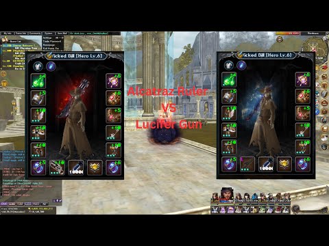 Atlantica Online Valofe - Tes Damage New Weapon Alcatraz Ruler vs Luci Gun di Mercenary Wicked Bill