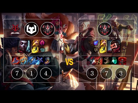 BRB Doil Ekko vs Graves Jungle - KR GrandMaster Patch 10.11