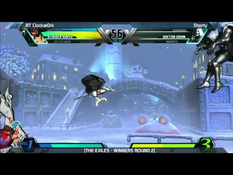 UMVC3: BT Clockwork vs Shorty - The Exiles