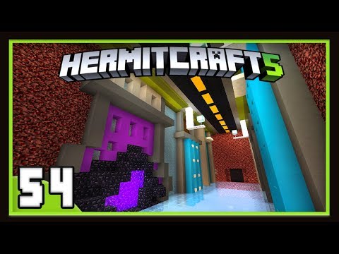HermitCraft Season 5: Upside Down Nether City  (Minecraft 1.12)