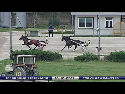 Aversa trotto 18 Dicembre 2019 - Prova di qualifica