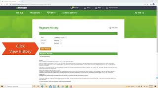 How to View Your Payment History in Huntington