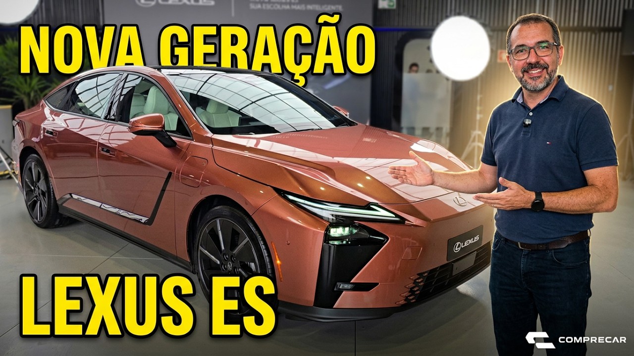 Lexus ES 350h - Nova geração chega ao Brasil