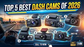 5 Best Dash Cams 2026: 4K, 360° & Night Vision Picks!