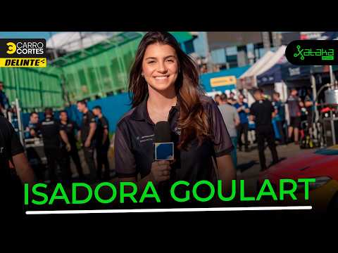 COMO virar REPÓRTER de AUTOMOBILISMO ft. Isadora Goulart // Carro Cortes by Delinte