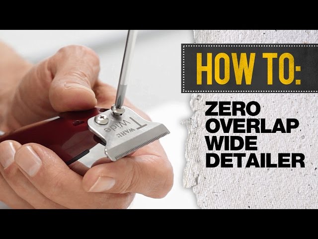 Vidéo teaser pour WAHL Wide Detailer - Zero Overlap Adjustment