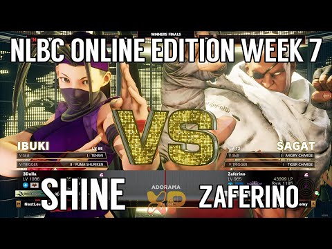 SFV CE Winners Final - Shine (Ibuki) vs Zaferino (Sagat) @ NLBC Online Edition #7