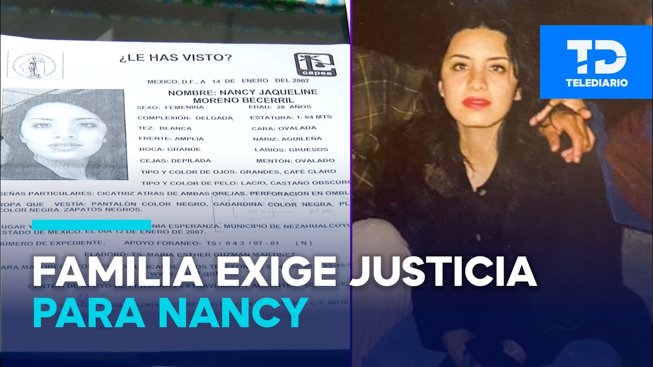 Tras 20 años, familia de Nancy sigue esperando que feminicida diga qué hizo con el cuerpo