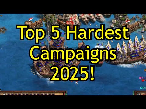 Top 5 Hardest Campaign Scenarios in AoE2: DE! (2025 Version)
