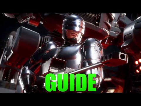 MK11 - RoboCop Guide & Tech - Mortal Kombat 11 Ultimate