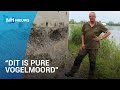 Zwaluwwand vernield door onbekende vandalen