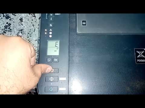 معالجة عطل الأحبار فى طابعة كانون TS3140 /TS3100 Support Code E16 / E18 /E15 /E13