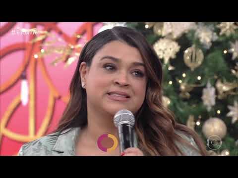 Encontro com Fátima Bernardes 24/12/2018 - Preta Gil conta que a família faz uma ceia para ela