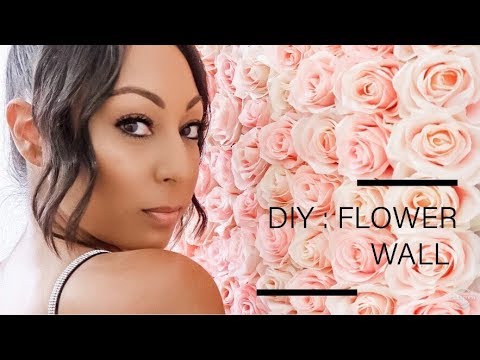 DIY : FLOWER WALL USING GRIDS - STACIA KARCHER
