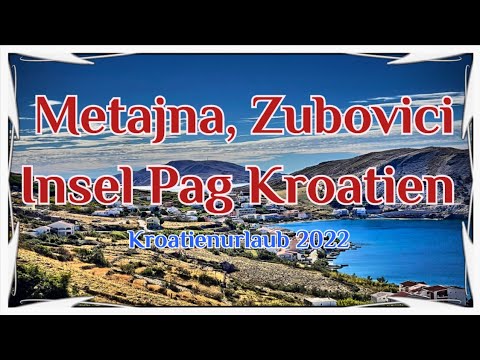 Metajna, Zubovici Insel Pag Kroatien 4K