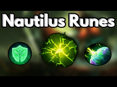 The BEST Nautilus Support Runes Season 10 - League of Legends