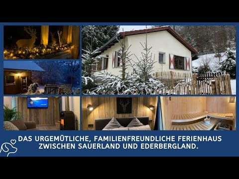 Winterurlaub im "Kleinen Jagdhaus" - Urig gemütlich - Kinder-/Hundefreundlich - Urlaub mit Hund