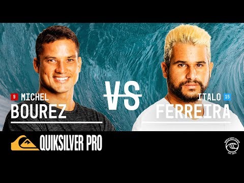 Michel Bourez vs. Italo Ferreira - Round of 16, Heat 8 - Quiksilver Pro France 2019