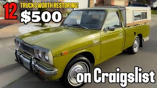 Craigslist Finds: Classic Trucks Worth Restoring!