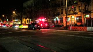 preview picture of video 'FDNY ENGINE 280 TAKING UP ON FLATBUSH AVENUE IN PROSPECT HEIGHTS, BROOKLYN IN NEW YORK CITY.'