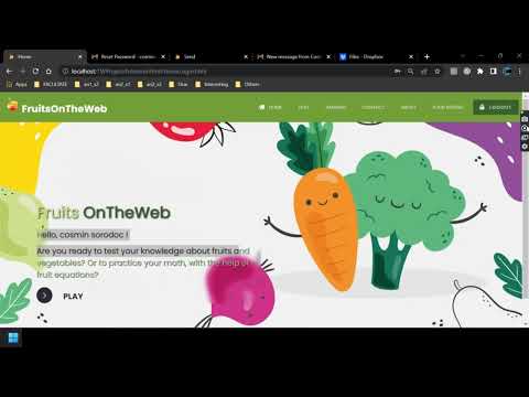 FruitsOnTheWeb Project - Demo