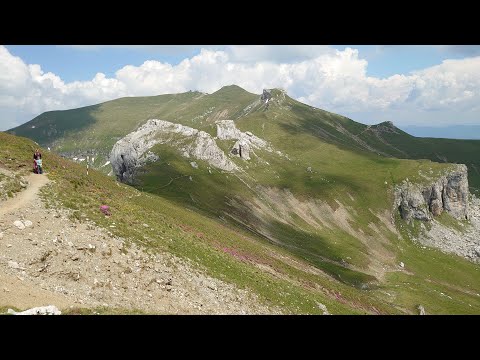 Padina, Saua Doamnei, Omu, Valea Ialomiței, Bucegi, in familie.