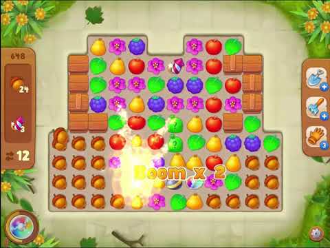 Gardenscapes Level 648