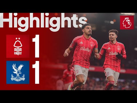 Morgan Gibbs-White on Target 🎯 | Nottingham Forest 1-1 Crystal Palace | Premier League Highlights 🎥