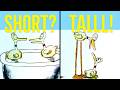 Tall How Sesame Street Retro TV Animated Short VHS Rip