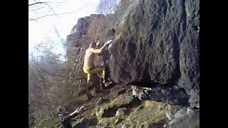 Video thumbnail of Open Air, 7B+. Sněžník