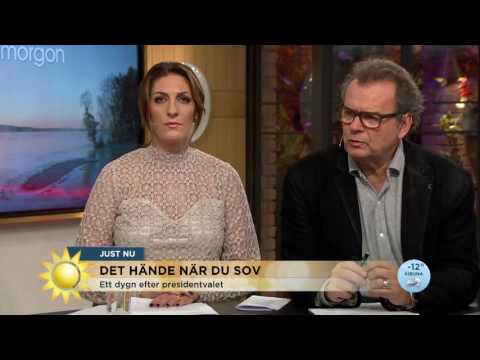 Rolf Porseryd: Tusentals demonstrerar mot Trump - Nyhetsmorgon (TV4)