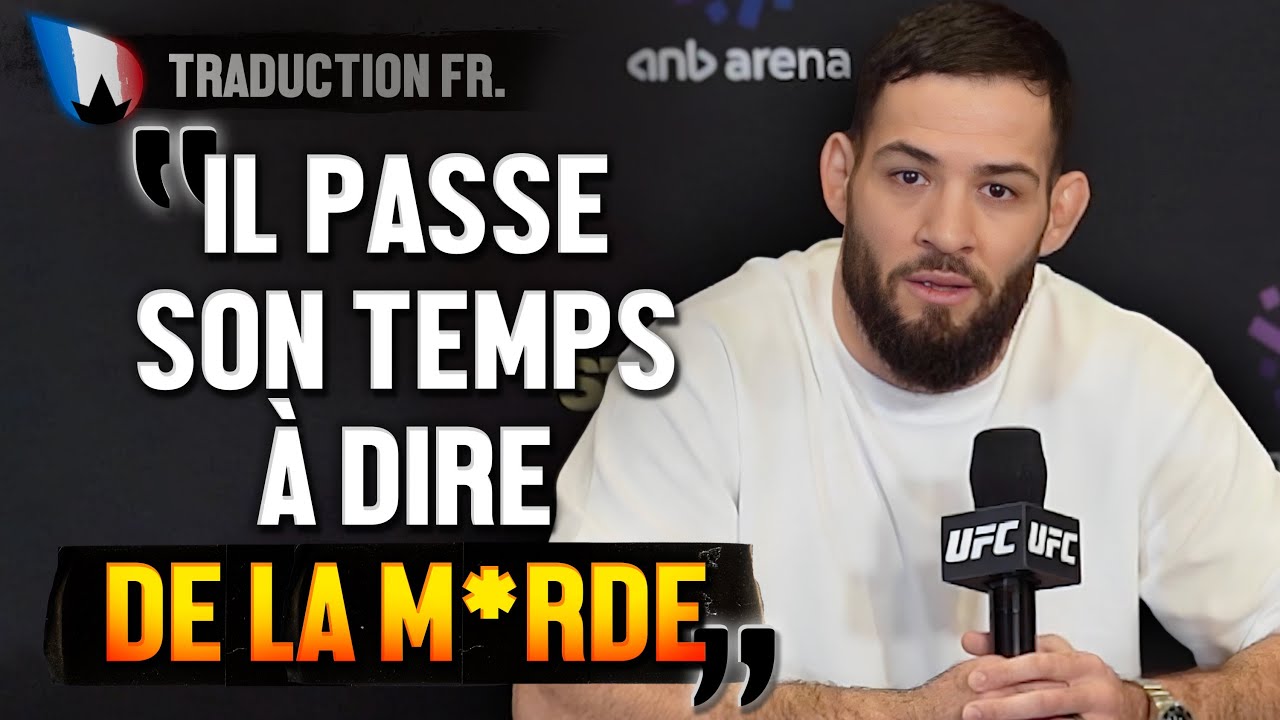 Nassourdine Imavov répond à Sean Strickland : "il dit de la M*RDE"