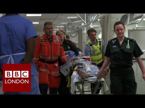 Saving the man who broke every bone in his face - BBC London