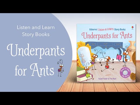 Книга Listen and Learn Story Books: Underpants for Ants video 1