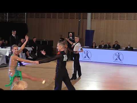 070 Jakub Brück - Anna Riebauerová /MČR T10 2018/ Kojetín/ Mládež/ Finále/ Rumba