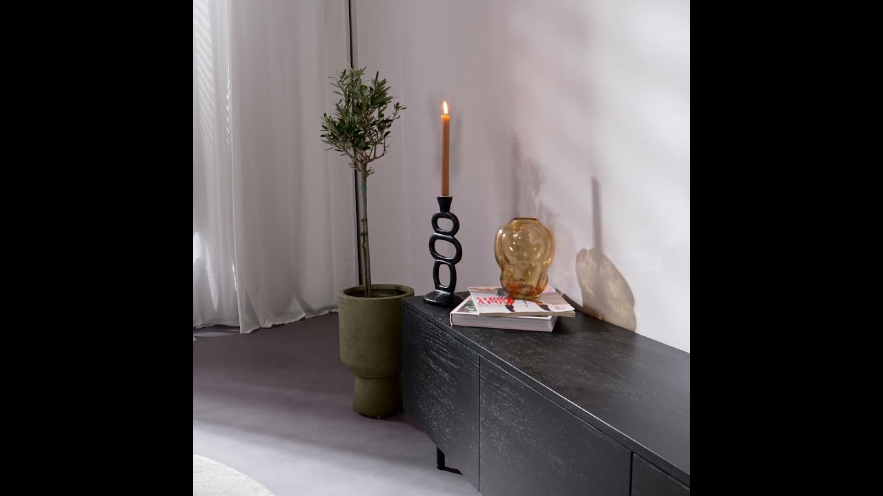 TV-Schrank Thomas schwarz 150 cm