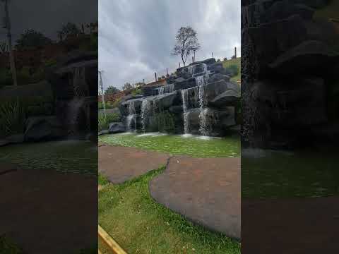 Conquista MG - mirante que oferece uma bela vista aérea da cidade e dos arredores
